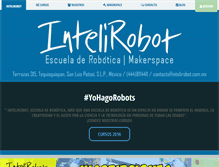 Tablet Screenshot of intelirobot.com.mx